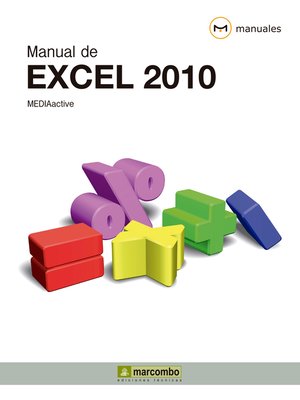 cover image of Manual de Excel 2010